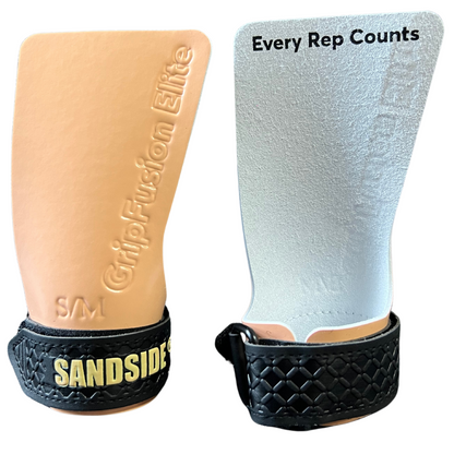 Sandside CrossFit Grips Elite 2.0 - Sticky Hand Grips - No Chalk - Fitness Handschoenen