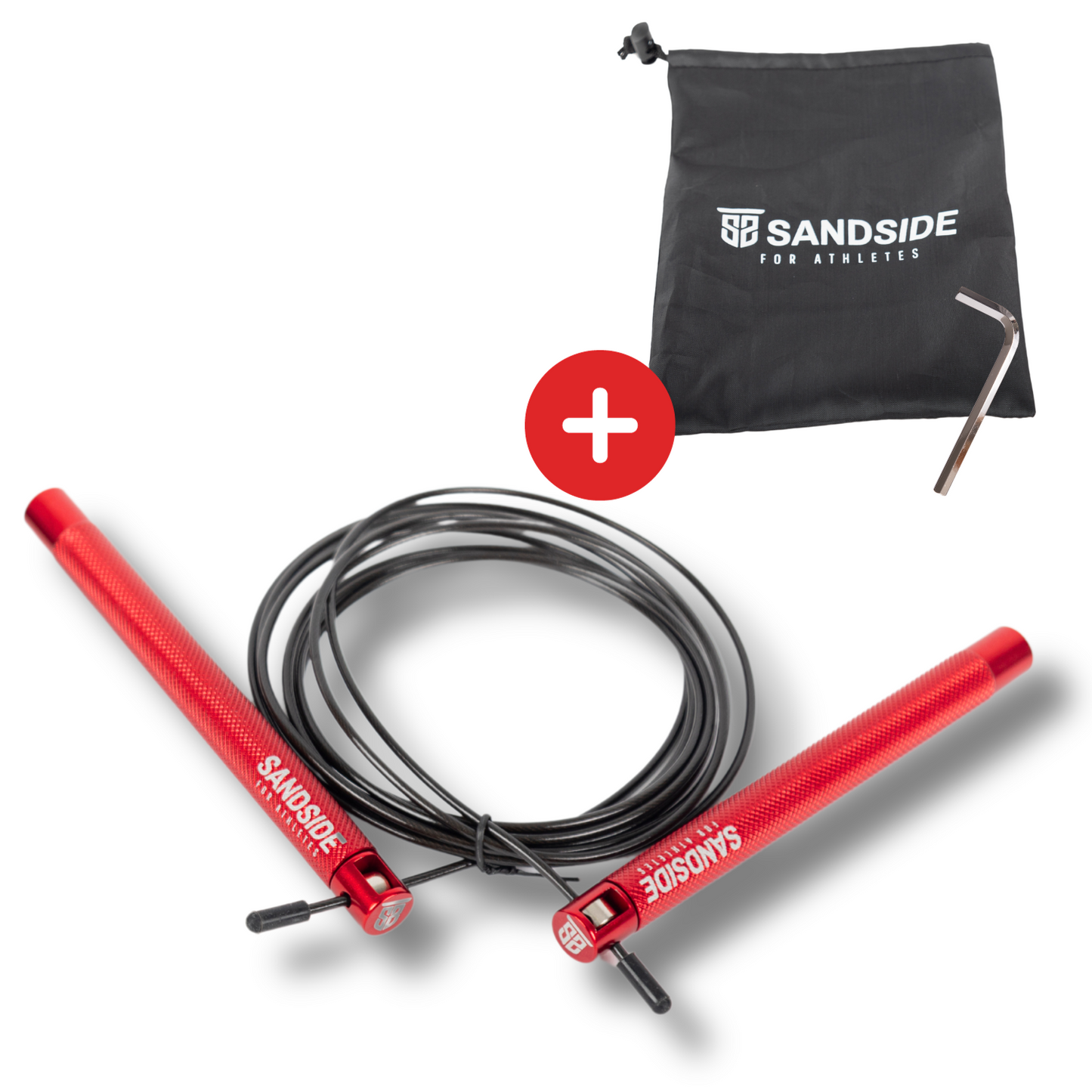 Sandside - Professioneel Crossfit & Fitness Springtouw – Jump Rope – Speedrope